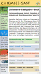 Mobile Screenshot of chiemsee-gast.de